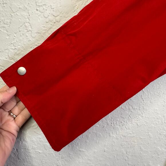 ALFRED DUNNER Coat Jacket 14 Nautical Barn Gingham Lining Toggle & Zip Closure - Picture 9 of 16